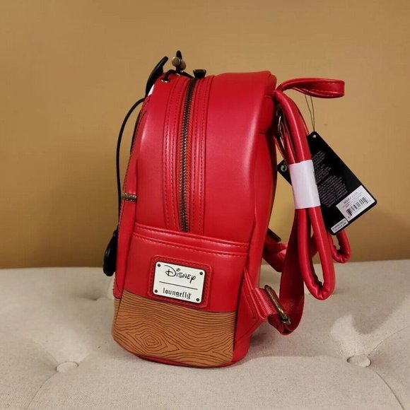 Loungefly Disney Pinocchio Puppet Marionette Mini Backpack NEW main image 11